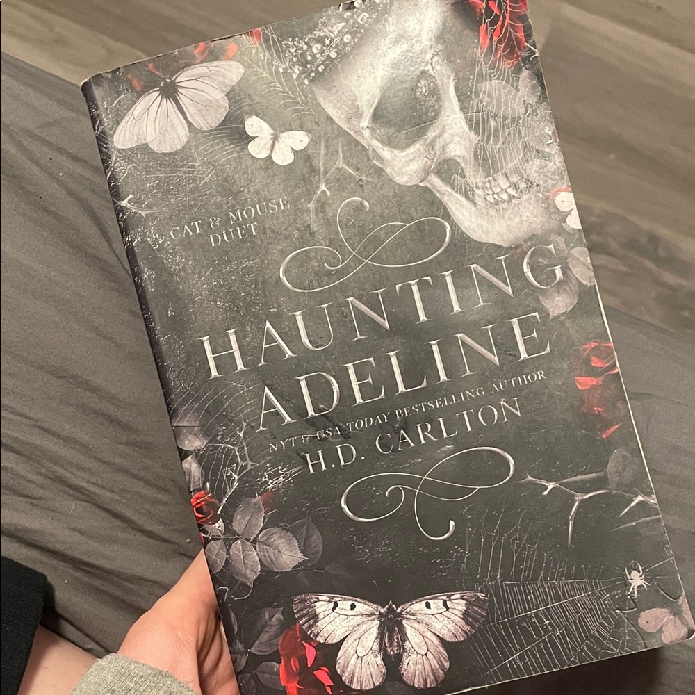 Amazon Black and Red 'Haunting Adeline' Coffee Table Book